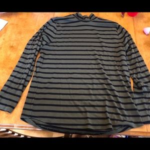 Striped Mock turtleneck Old Navy XXL